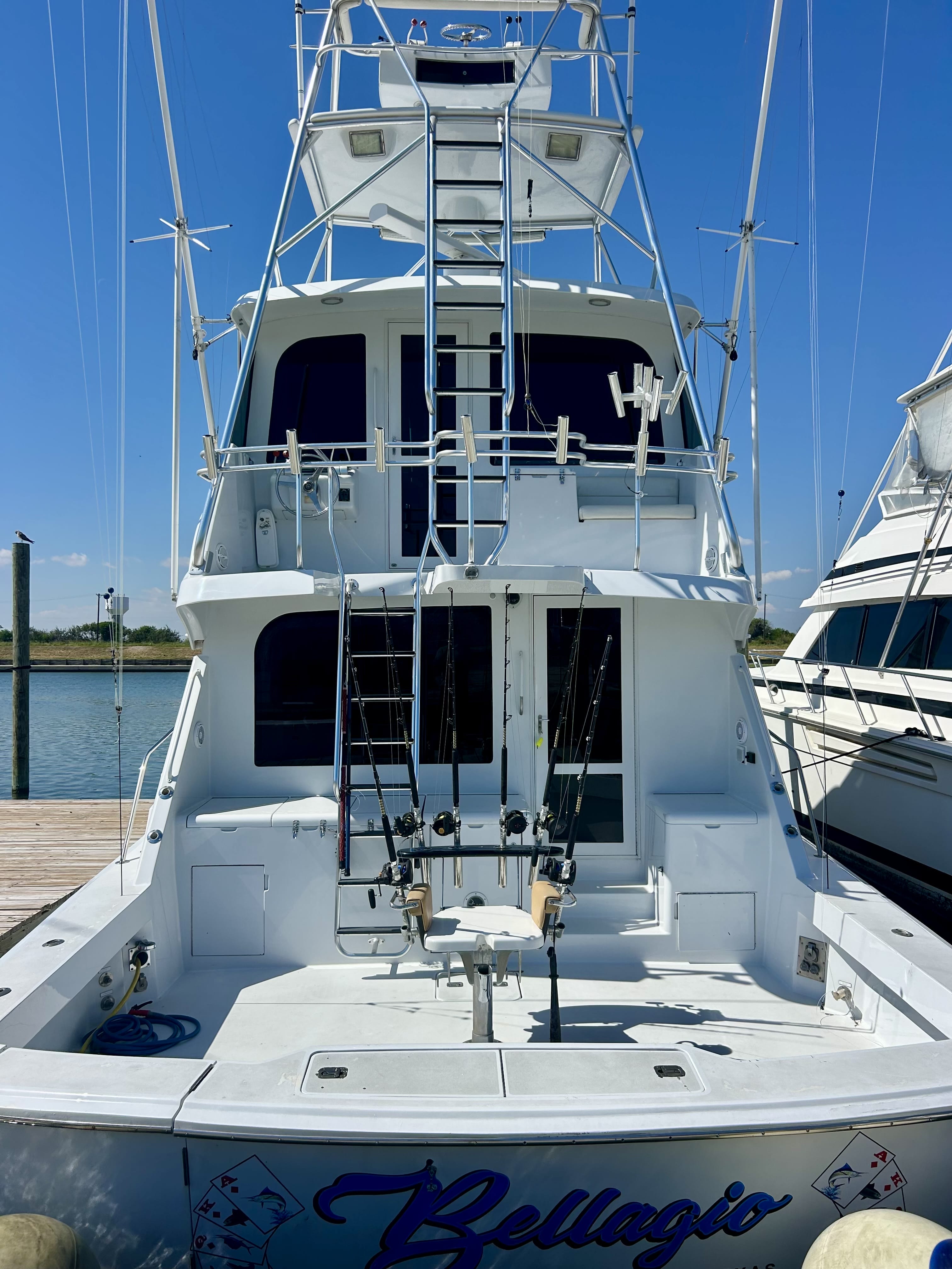Bellagio - Stern - Luxury Deep Sea Fishing Boat