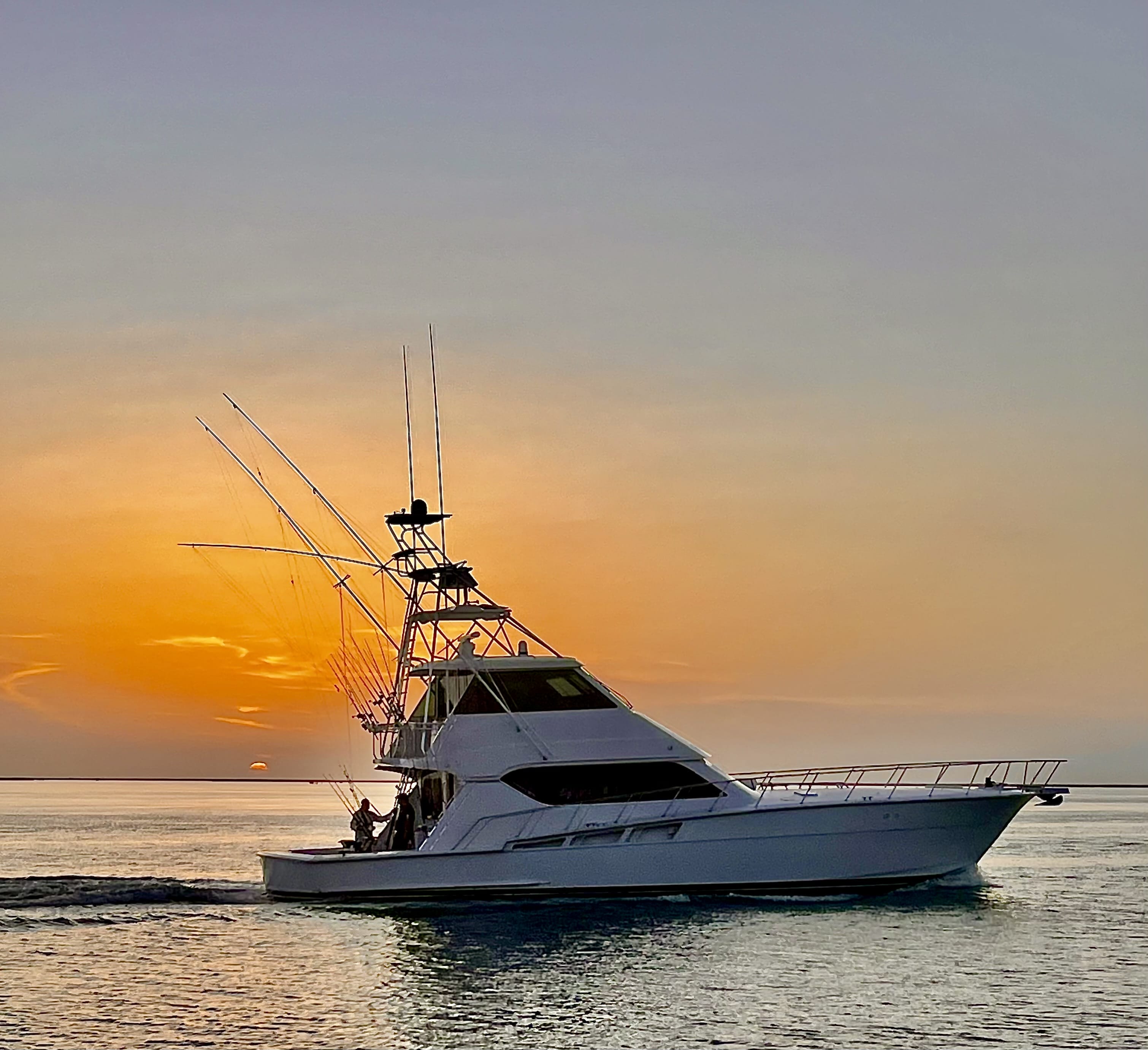 Bellagio - Starboard From Afar - Luxury Deep Sea Fishing Boat